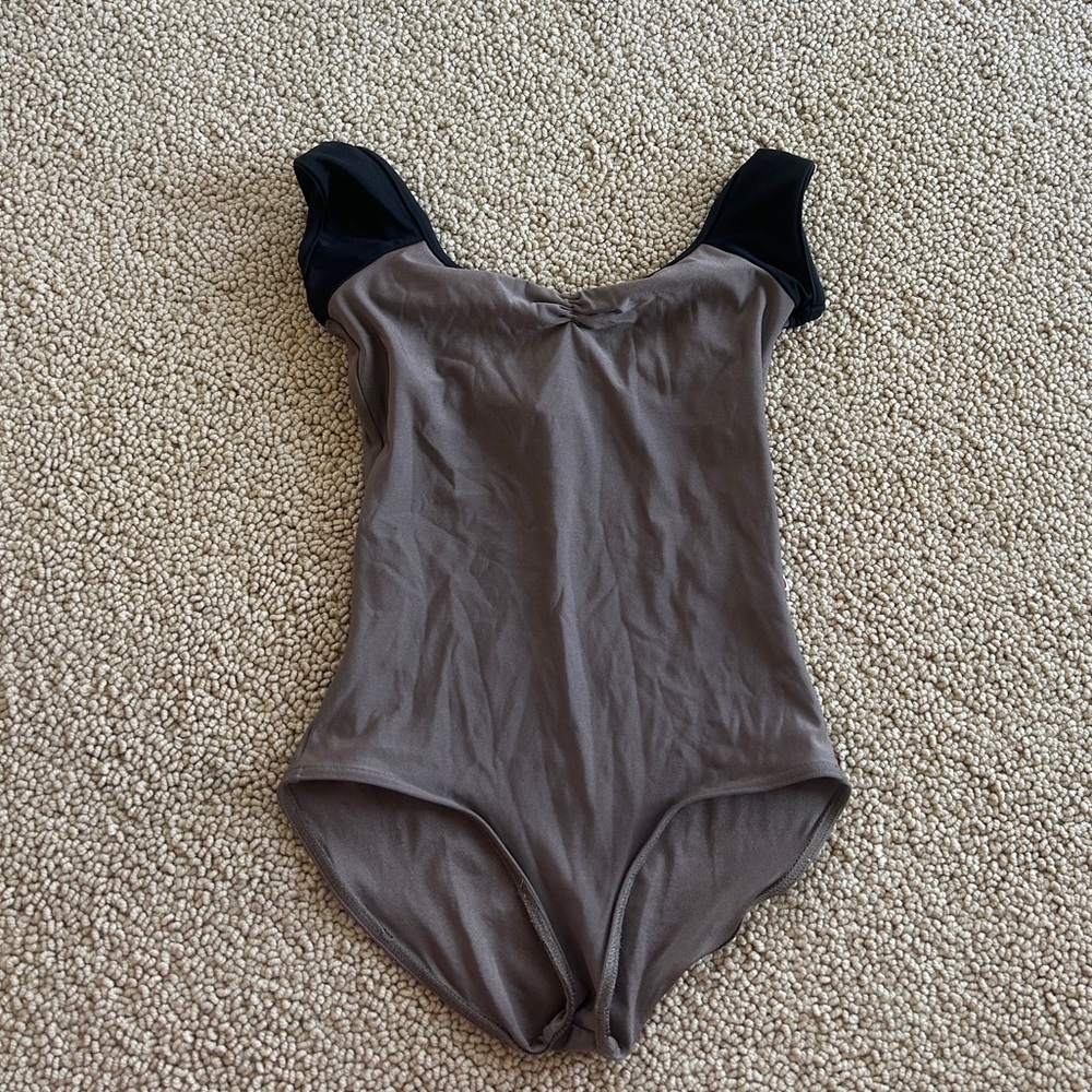 Yumiko Brown and Black Wendy Leotard